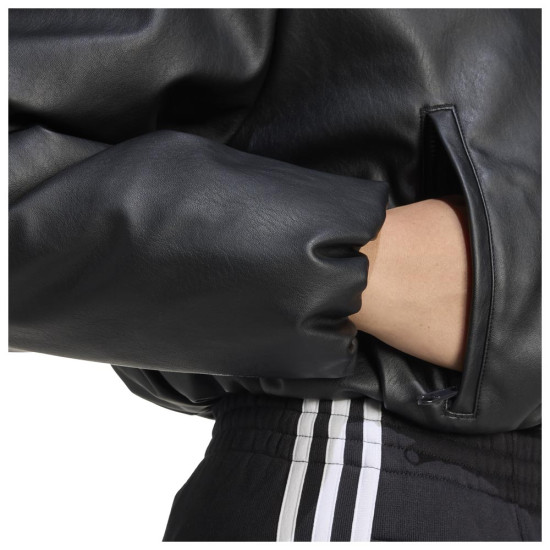 Adidas Γυναικείο μπουφάν Pleather Bomber Synthetic Down Jacket